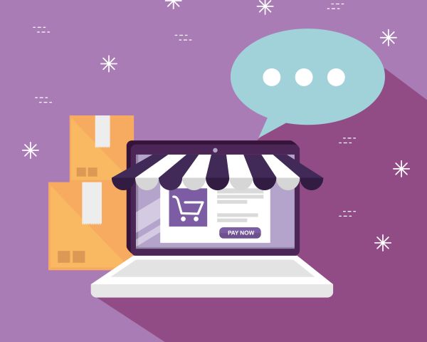 ilustración ecommerce